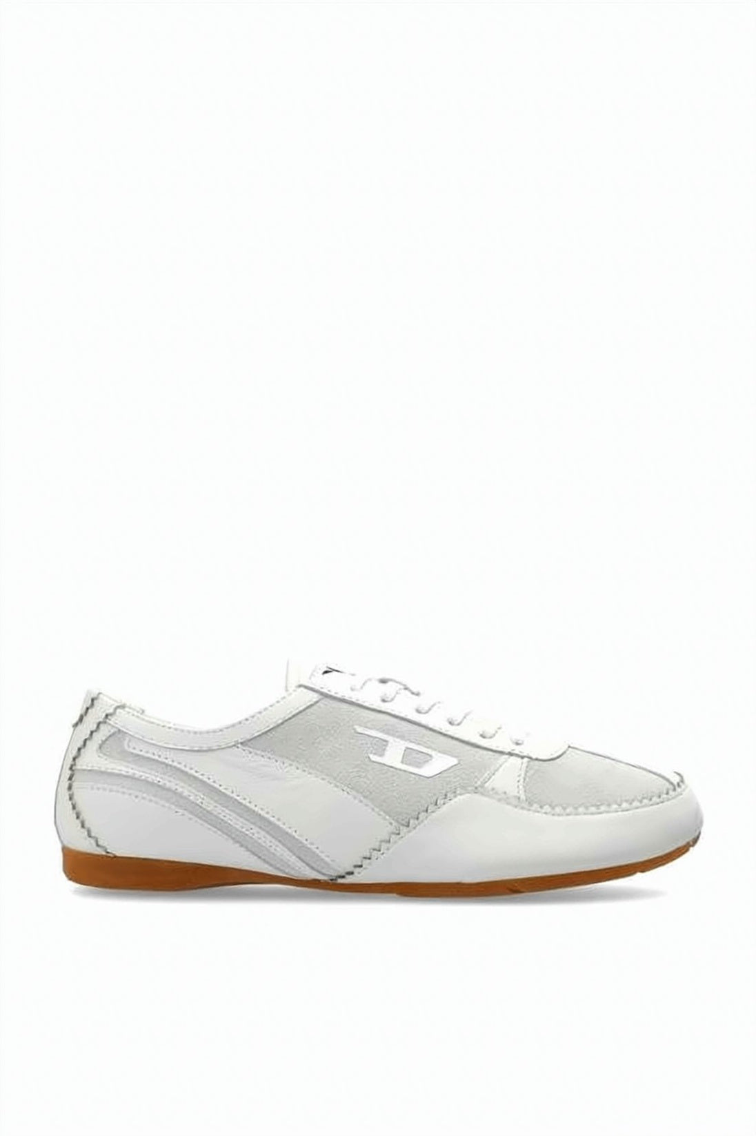Black Lambskin Smooth Suede Leather Sneakers