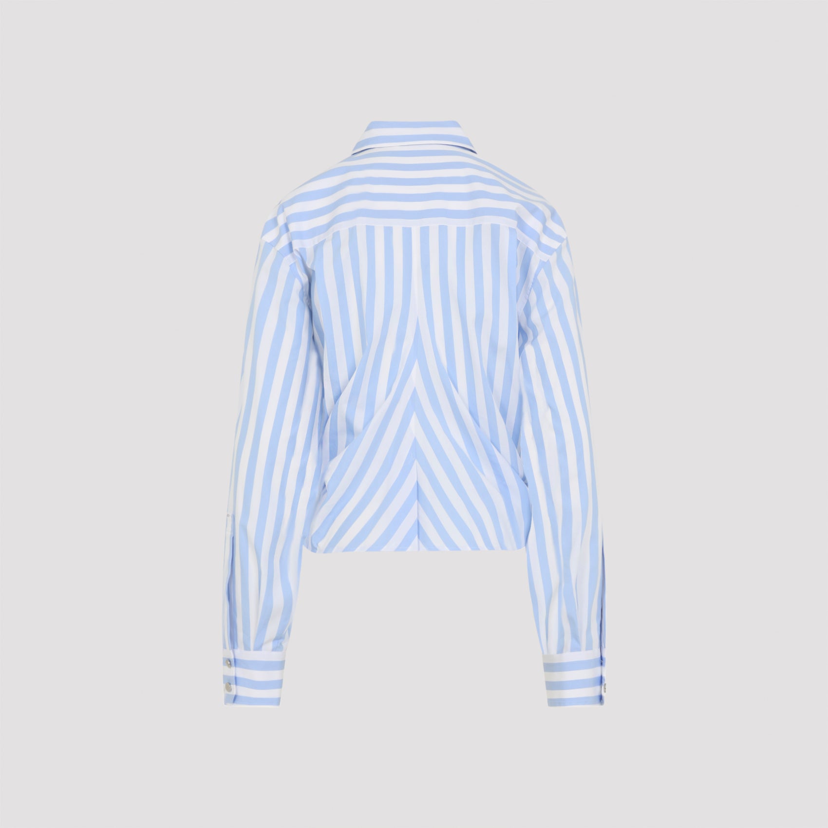 Vertical Striped Cotton Shirt