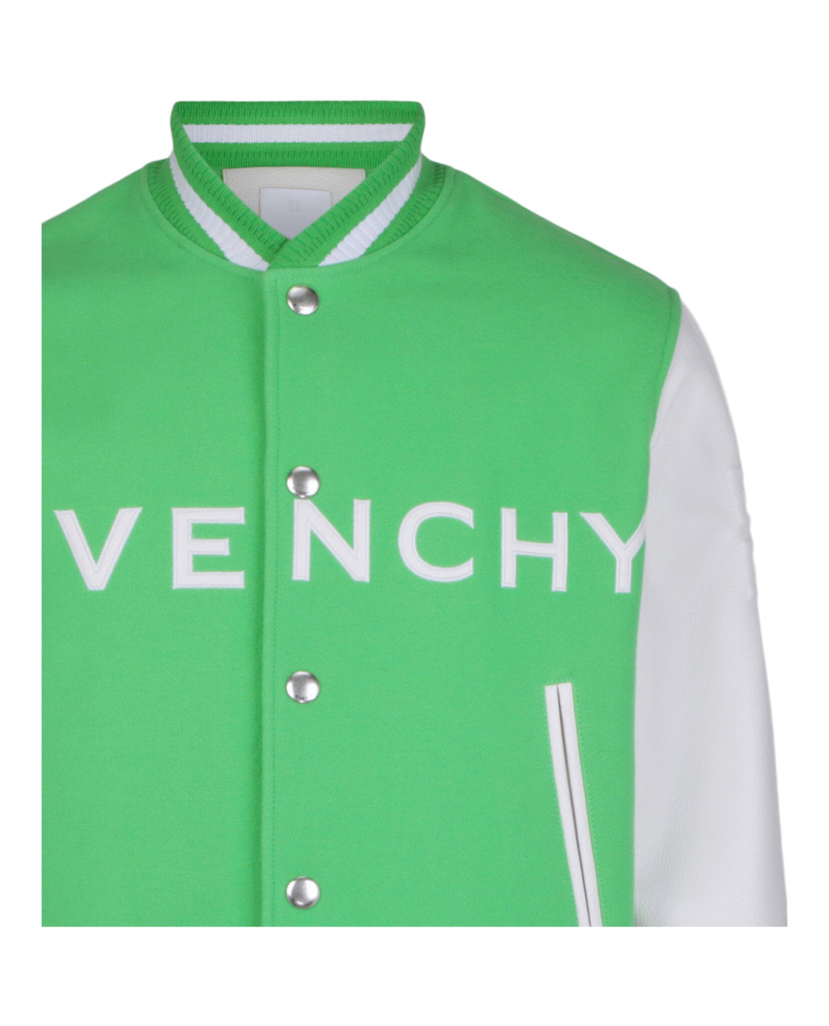 Wool And Leather Varsity Jacket