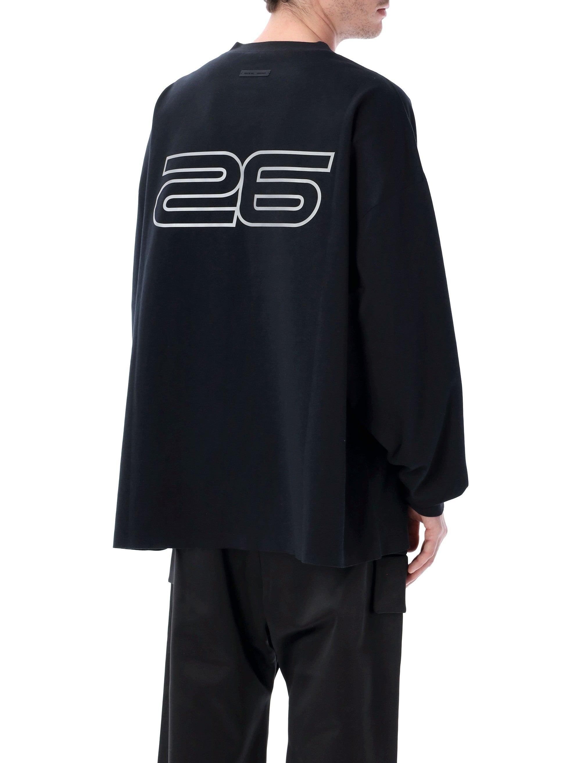Essentials 90s Ponte Long Sleeve Black