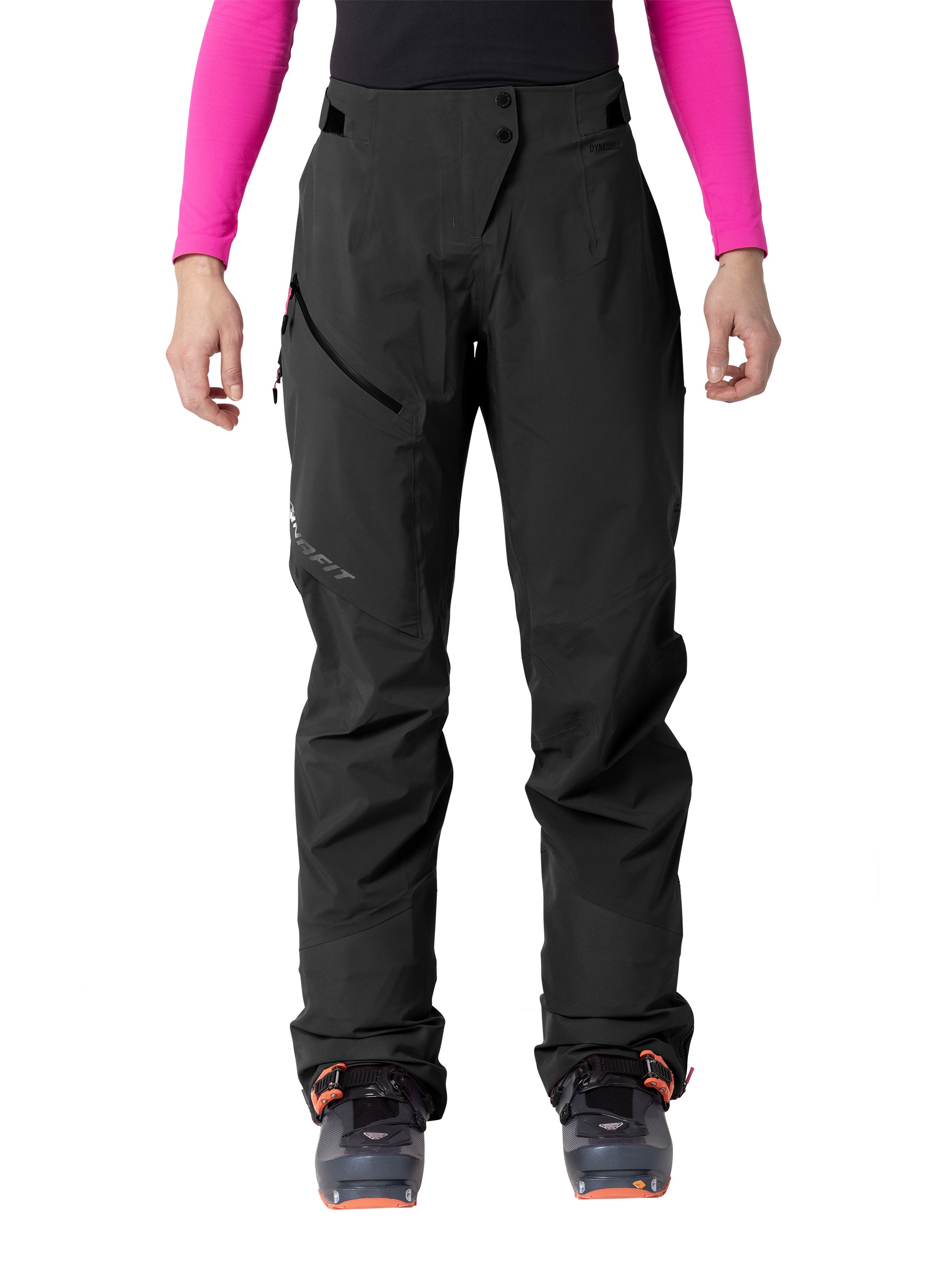 Blacklight 3L High-Waisted Black Stretch Pants
