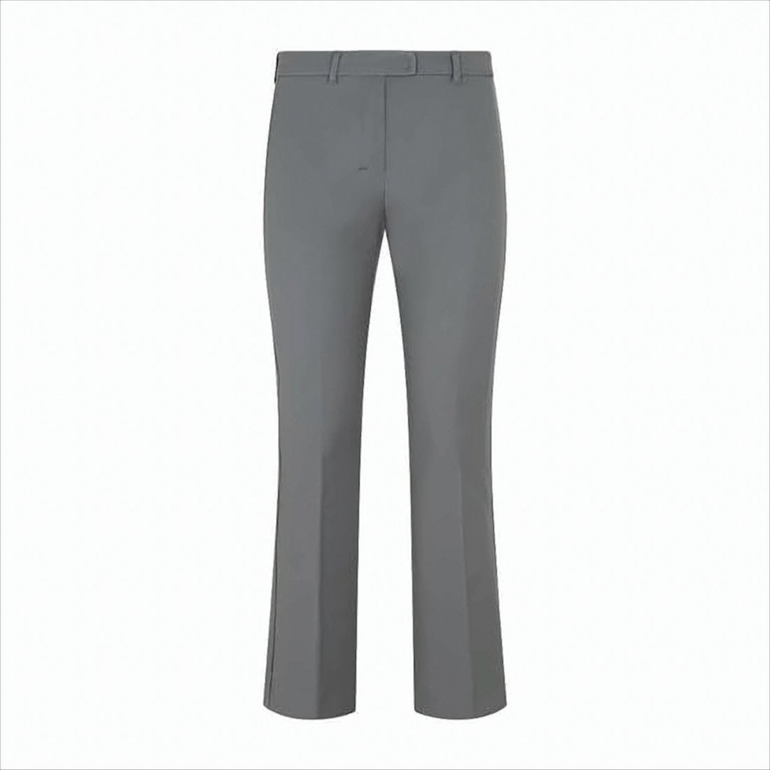 Straight-Leg Tailored Suit Pants with Mid-Rise Waist