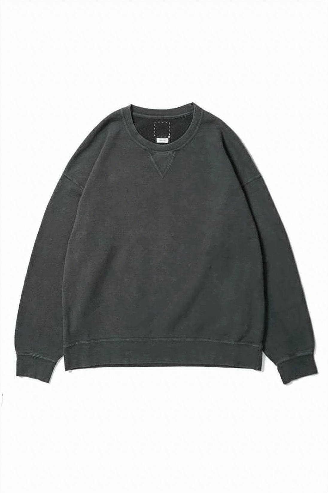 Soft Vintage Grey Crew Neck Sweatshirt