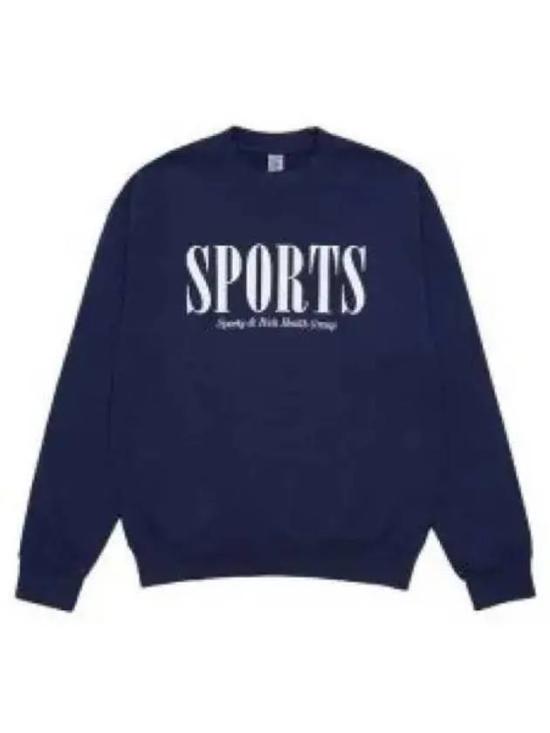 Long-Sleeved Crewneck Sweatshirt with Bold Logo Print