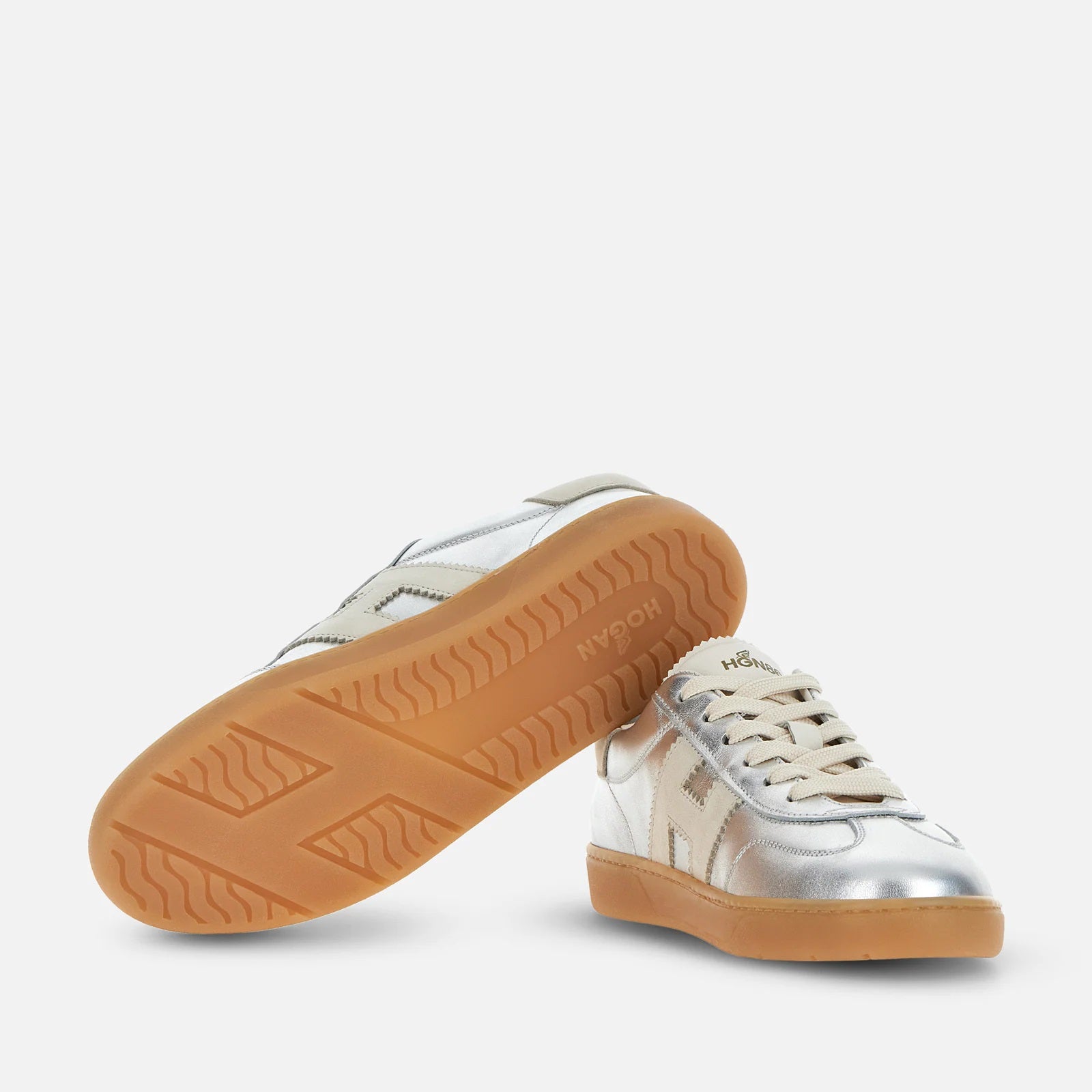 Cool Lace-Up Sneakers in Calfskin
