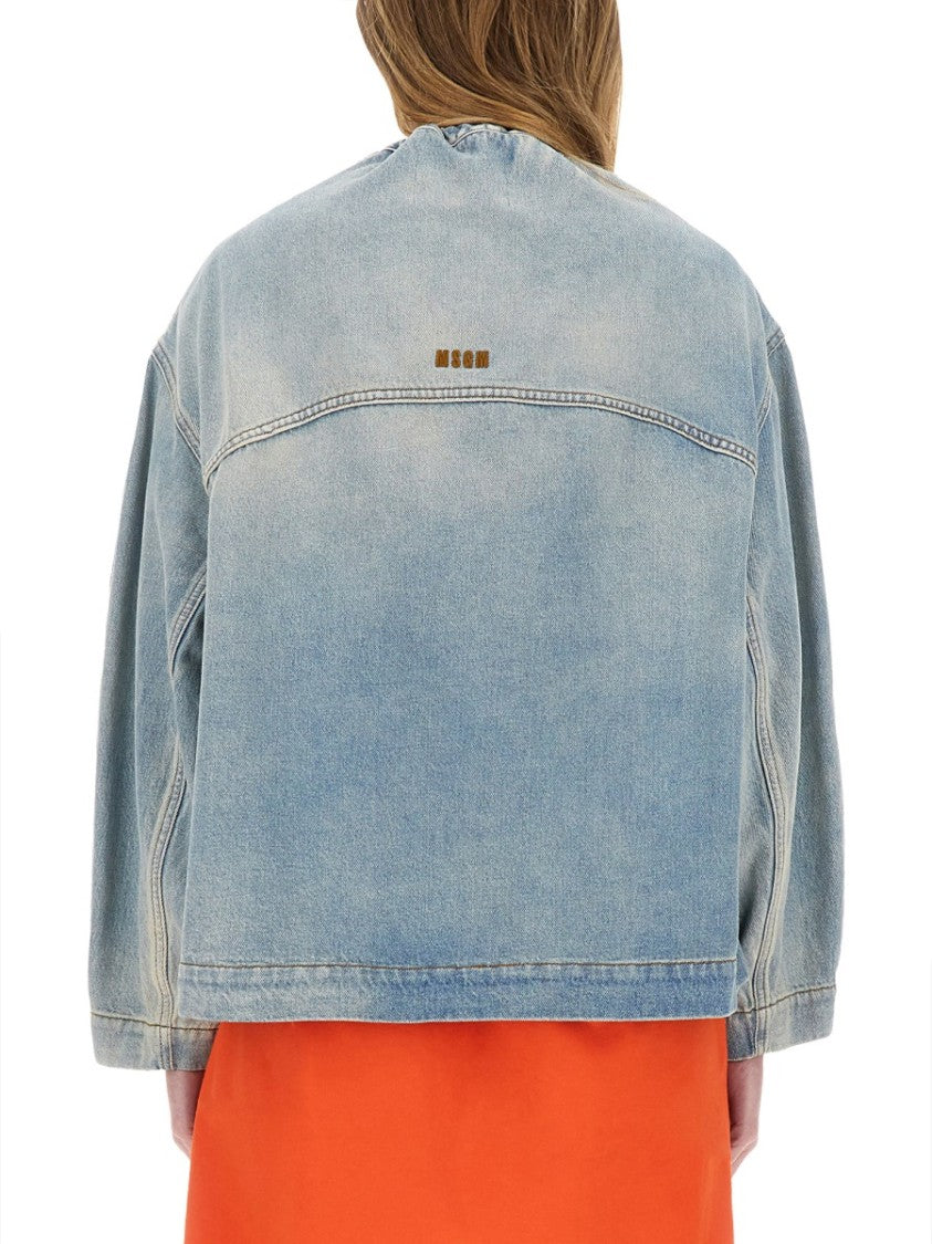 Relaxed-Fit Oversized Denim Jacket