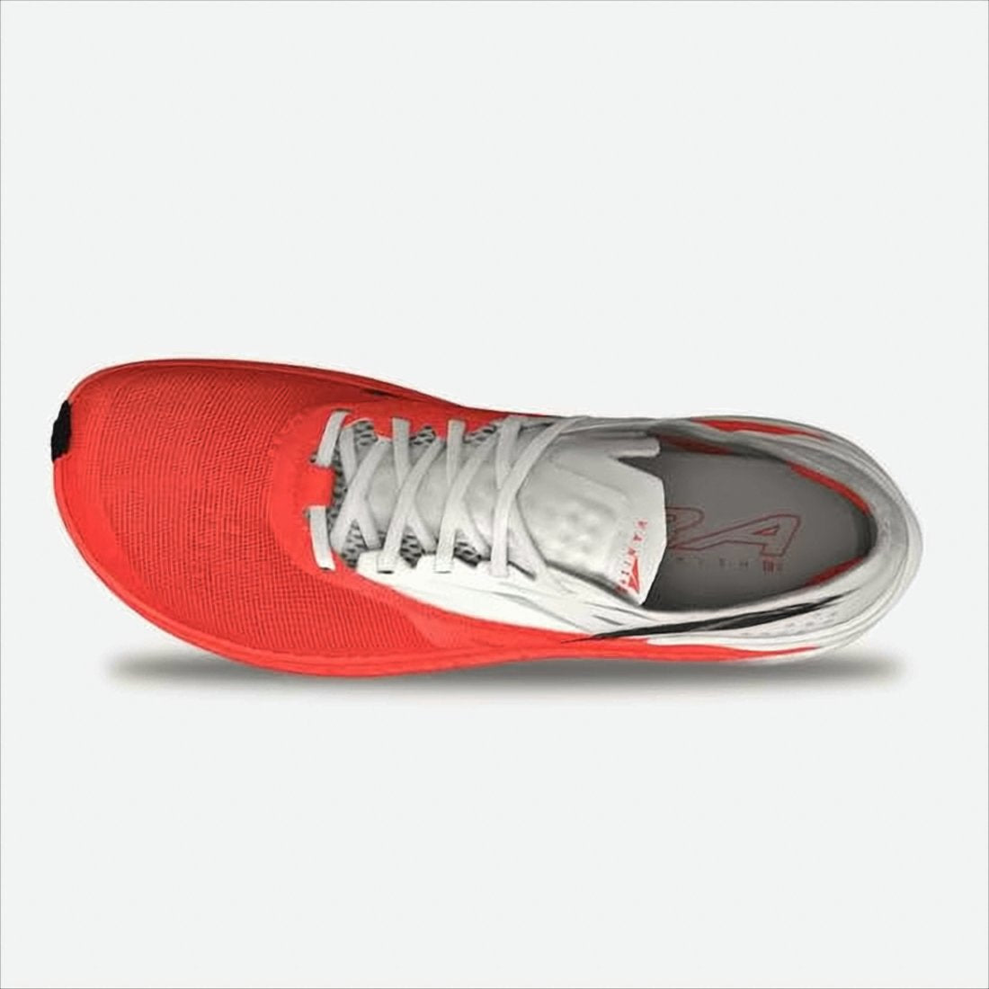 Athletic Sneakers with Vibrant Red Mesh Upper