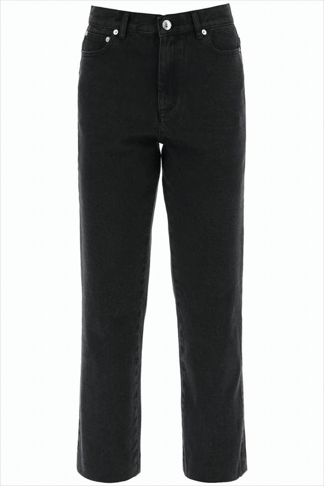 Straight-Leg Denim Pants
