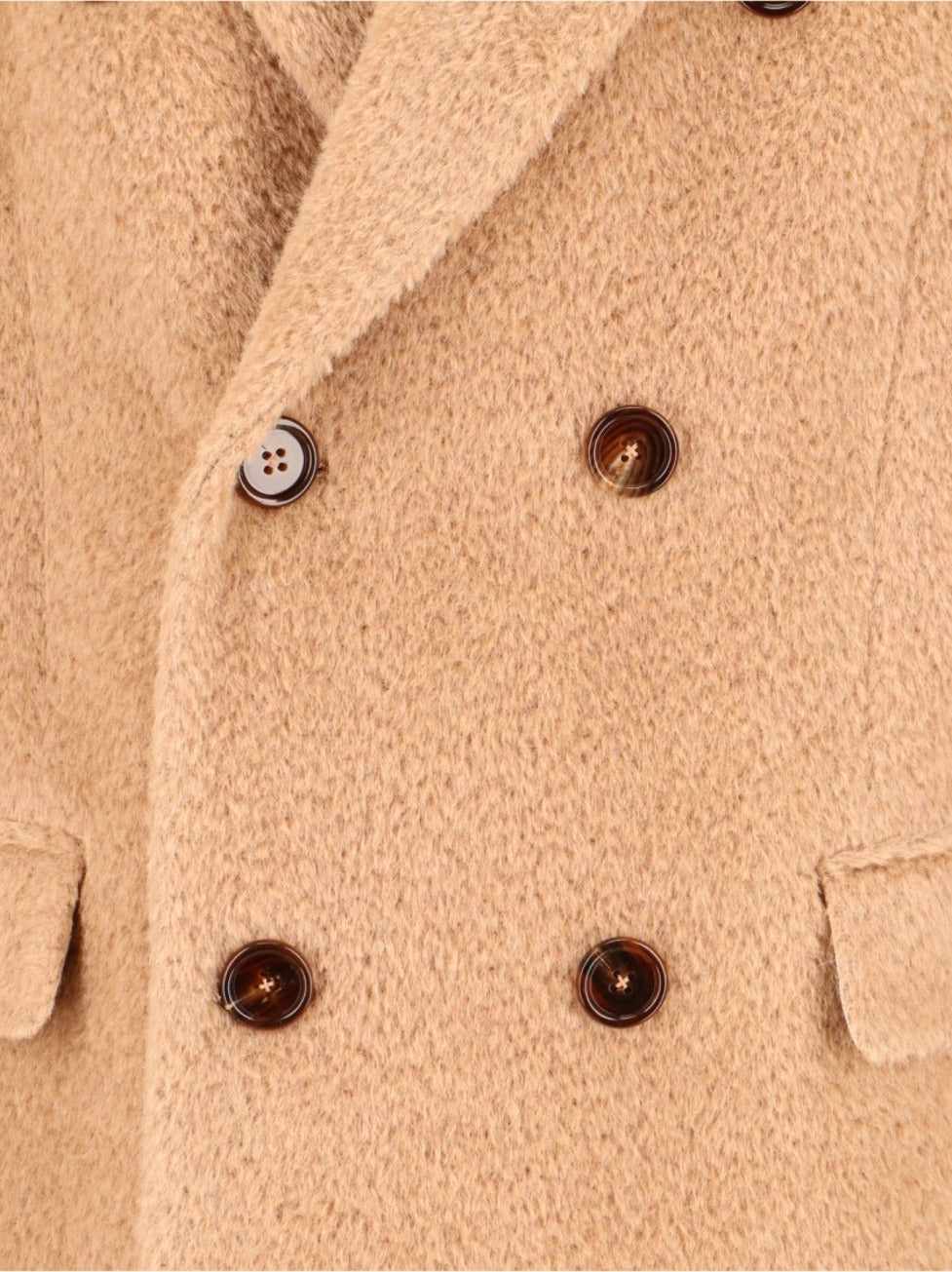 Double-Breasted Coat – Beige