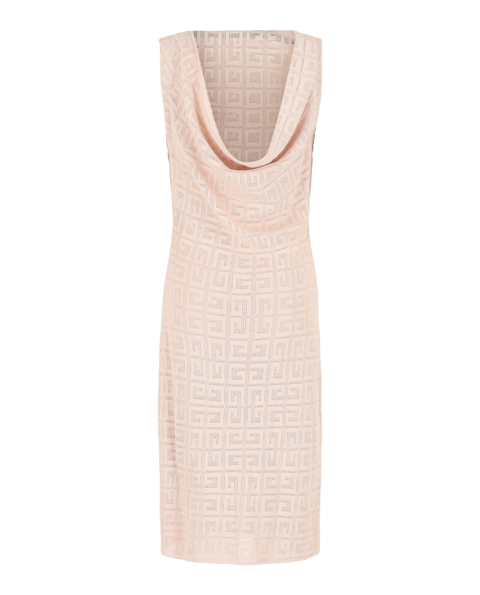 4g Monogram Draped Midi Dress