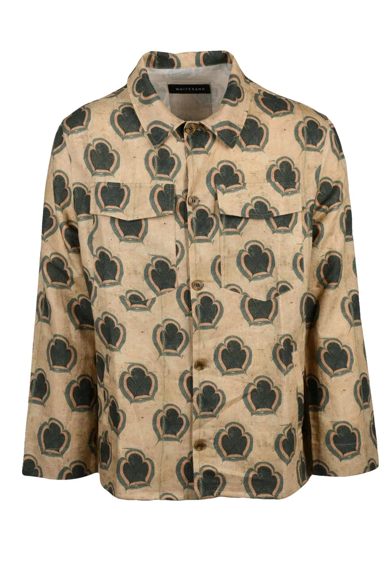 Linen Cotton Jacket - Beige