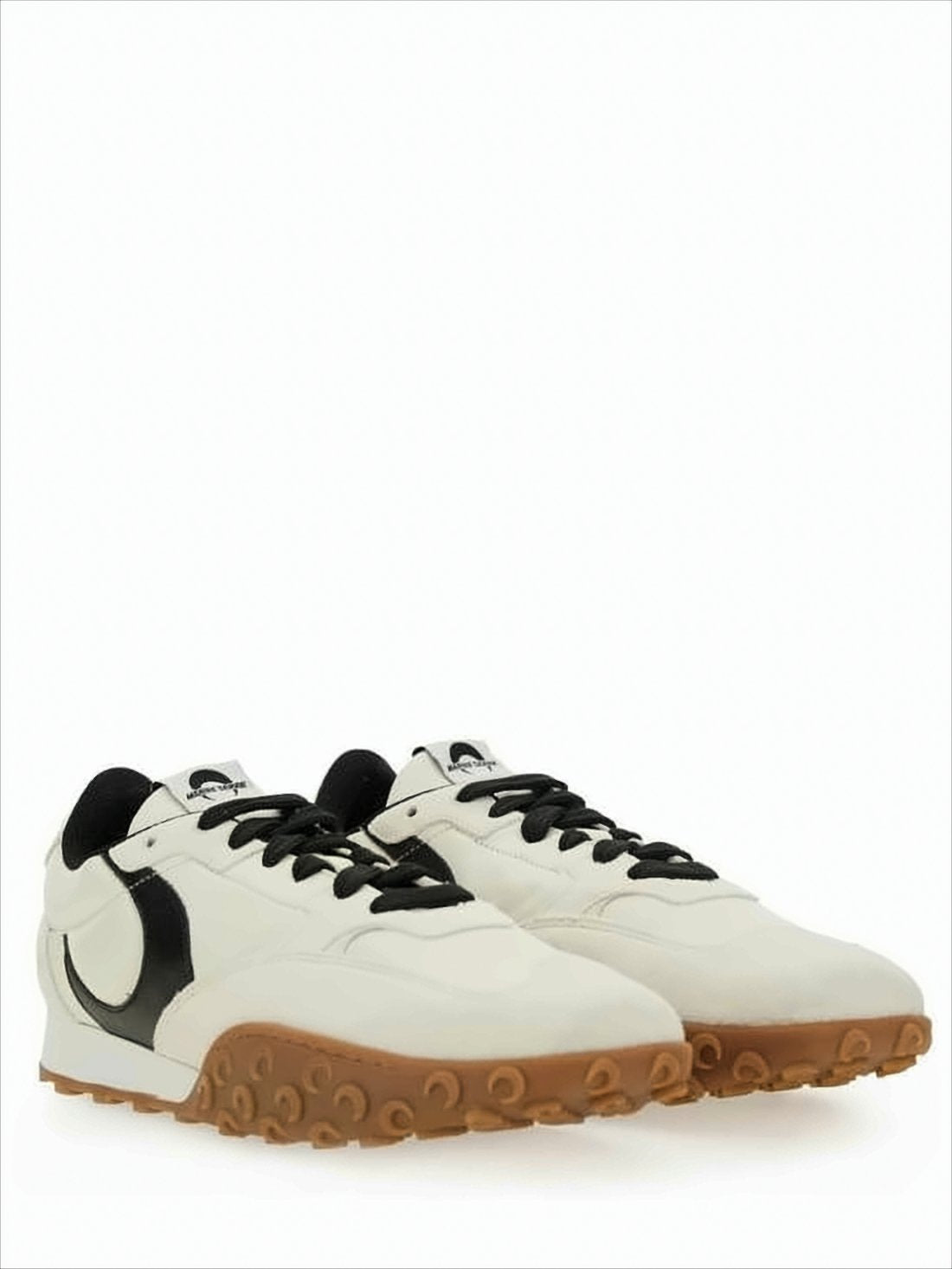 Off-White Calf Leather Sneakers
