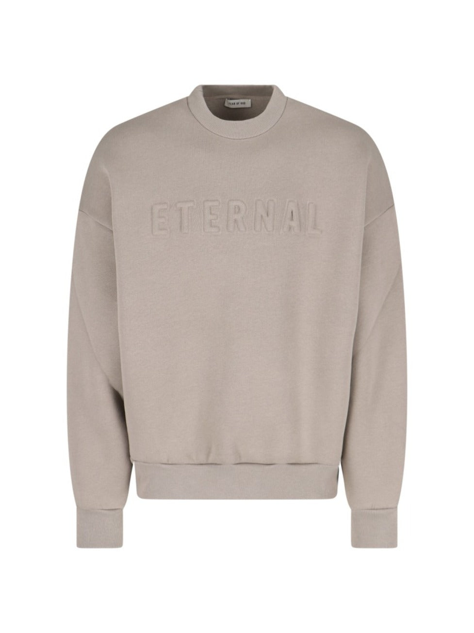 Relaxed Fit Sweatshirt With Embossed Detail