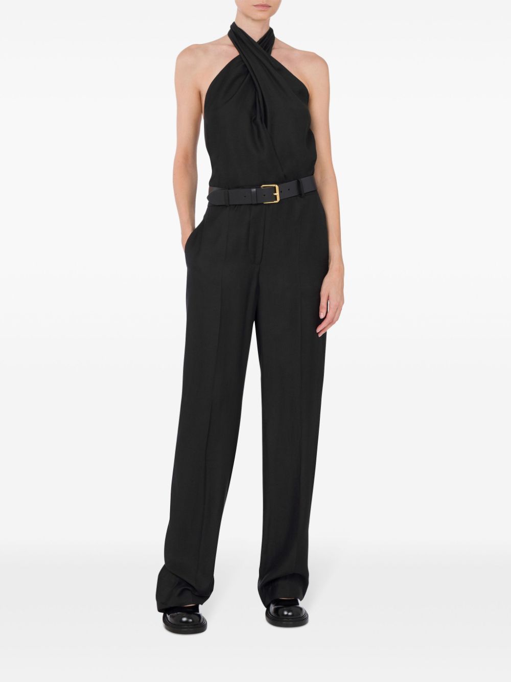 Black Halterneck Jumpsuit