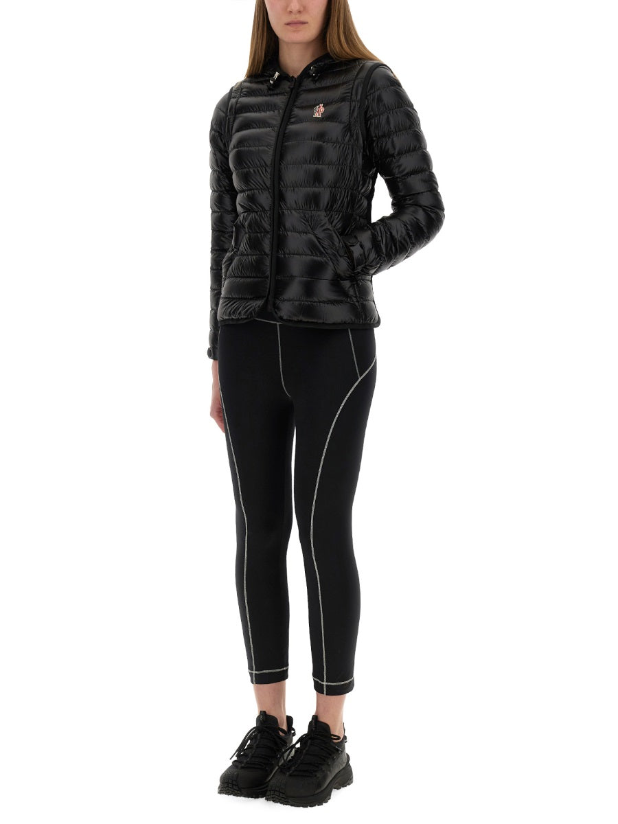 High-Waisted Slim Fit Leggings With Logo Detail