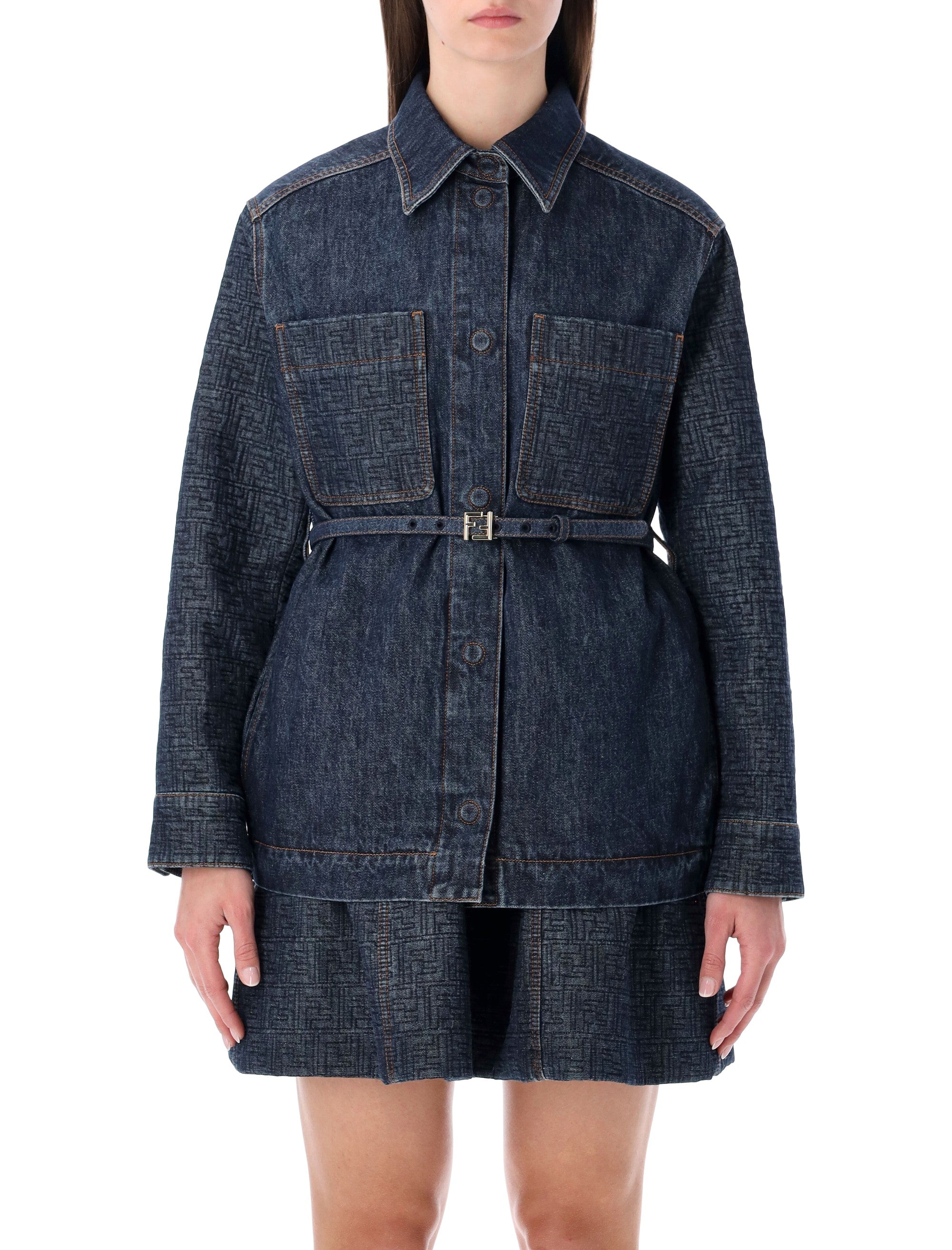 Structured Dark Blue Denim Go-To Jacket