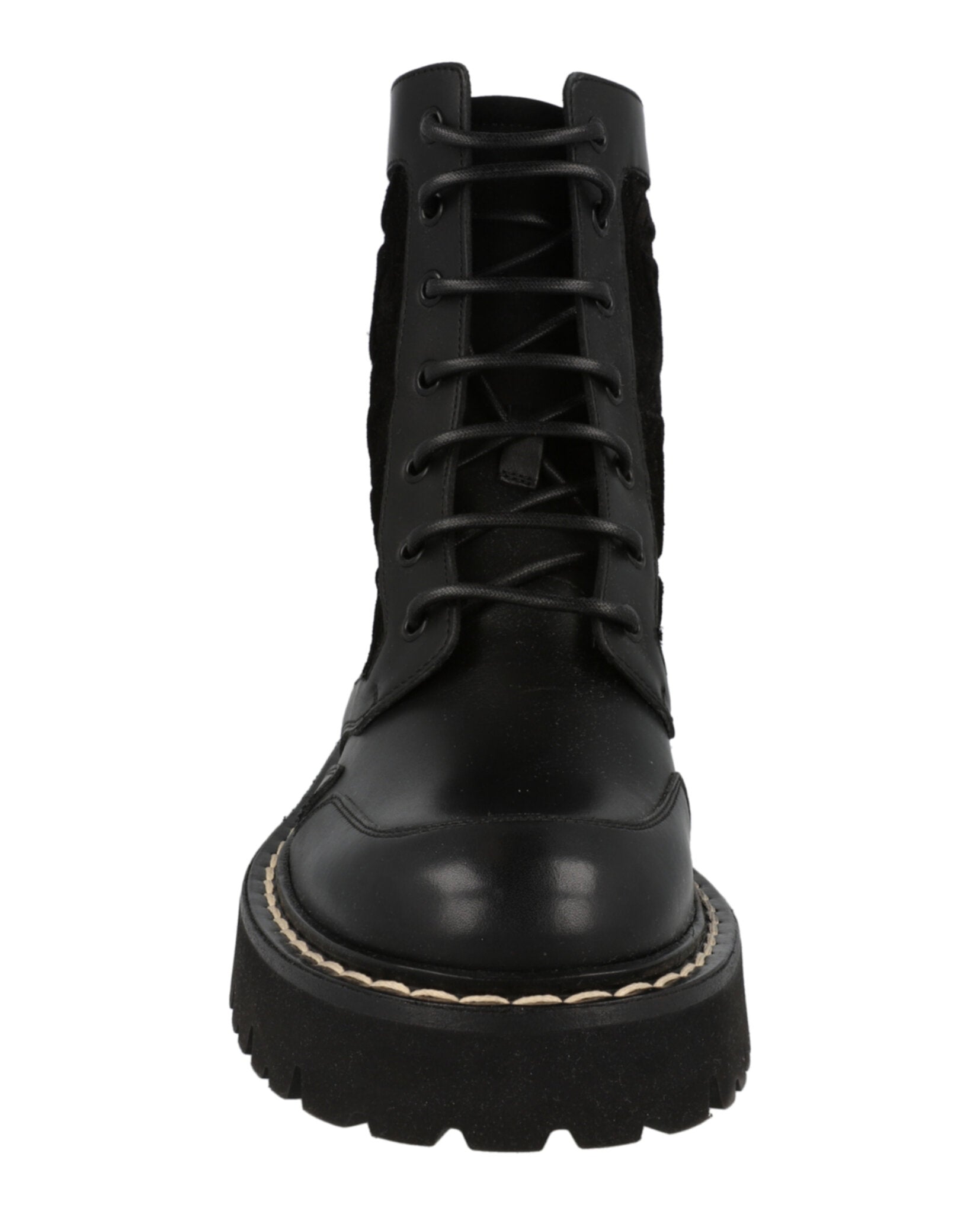 Ankle-Length Combat Boots