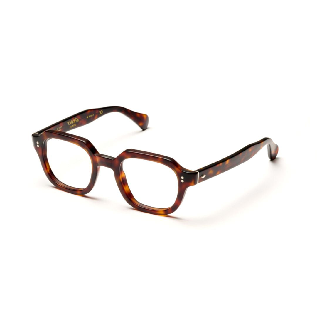 Orbit Special-V Bold Geometric Tortoiseshell Frame Eyeglasses