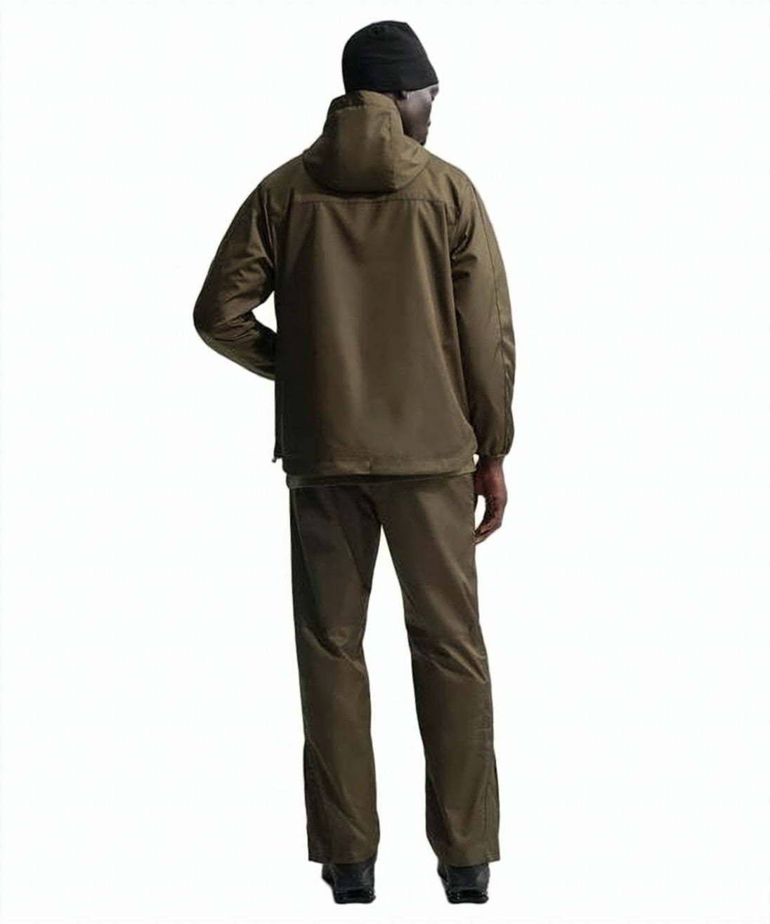 Half-Zip Casual Jacket with Two-Tone Design