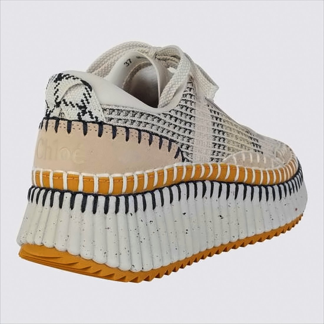 Textured Chunky Sole Sneakers