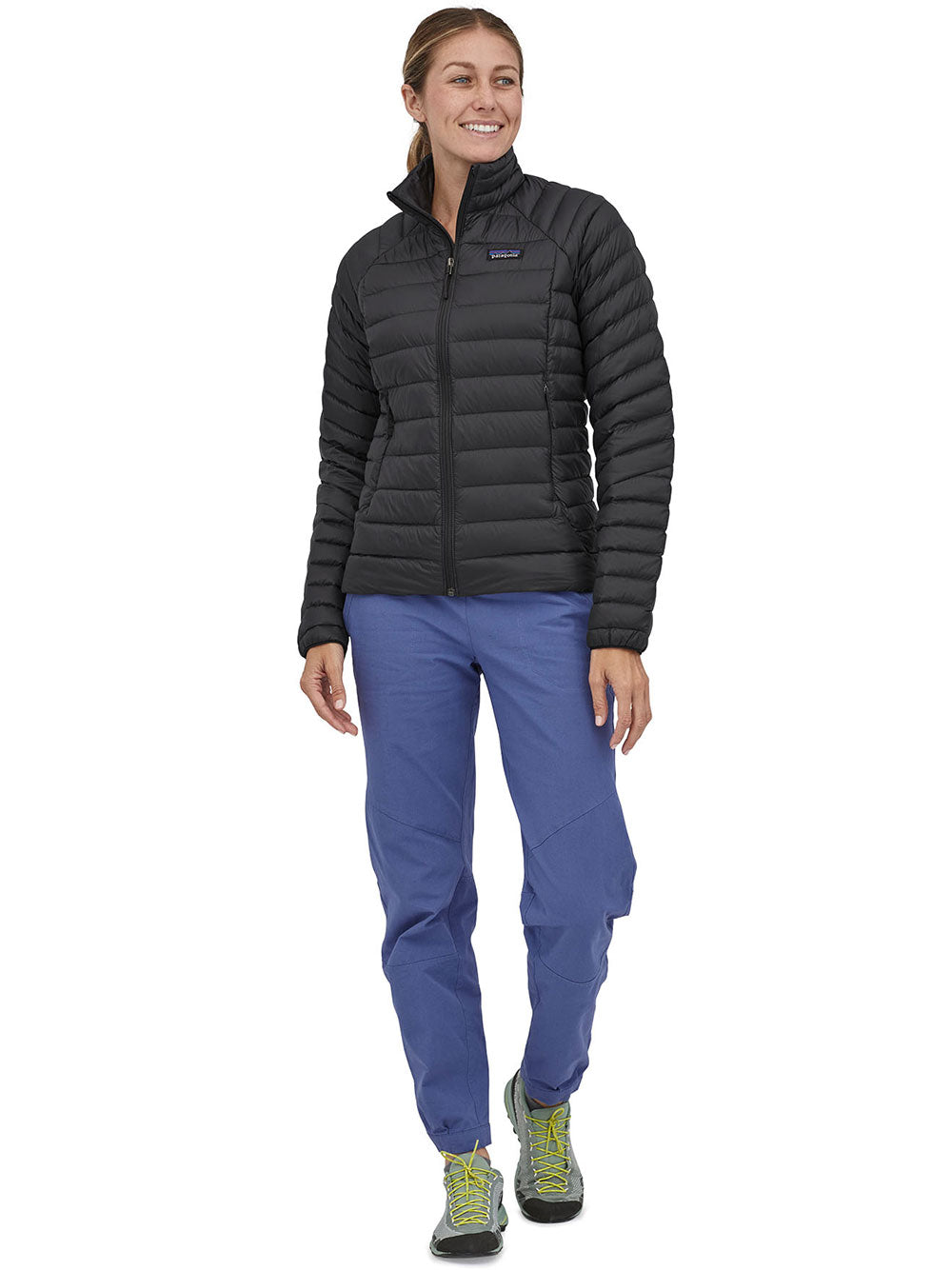Down Sweater Quilted High Collar Jacket