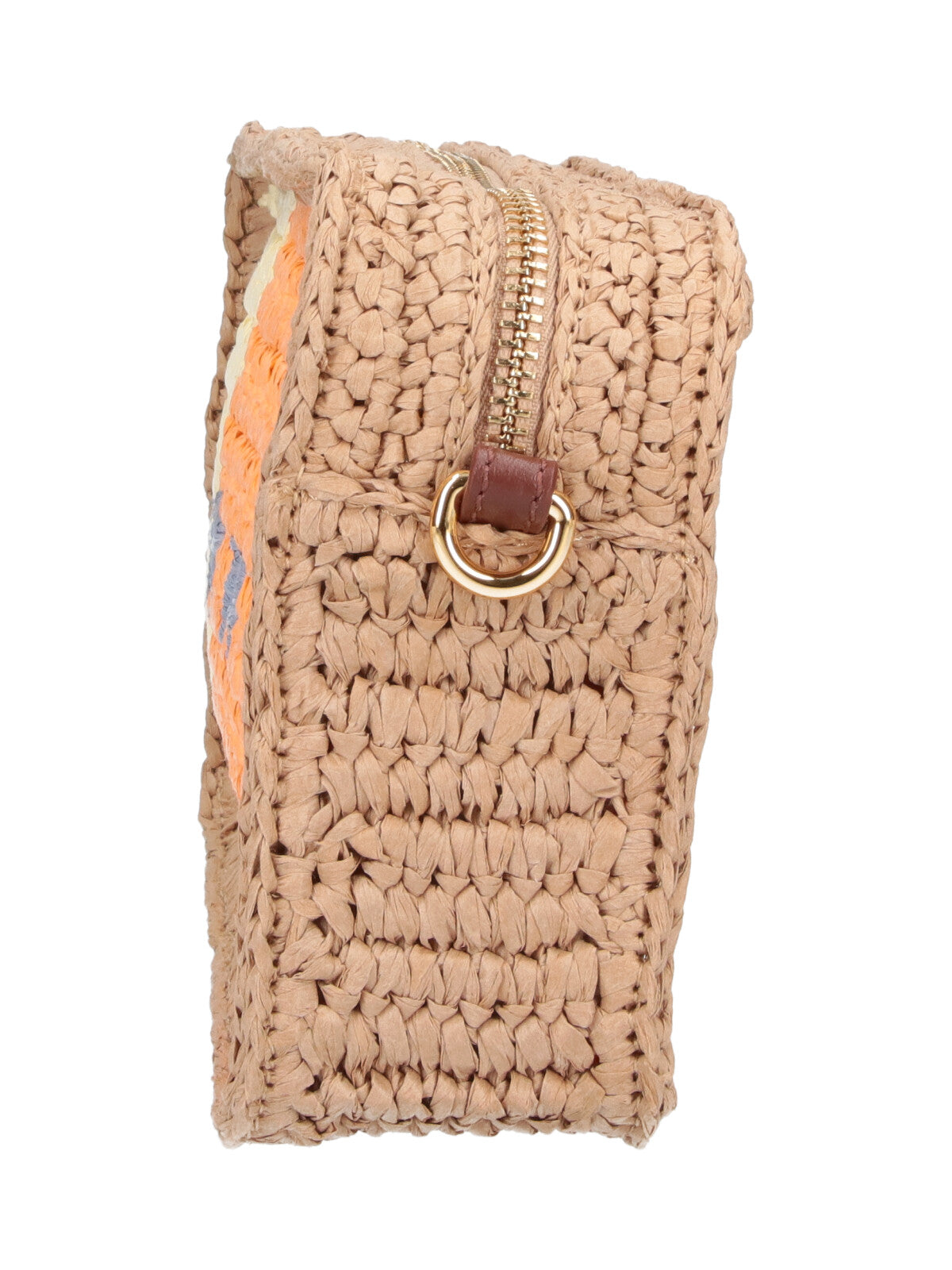 Multicolor Seaside Woven Raffia Bag