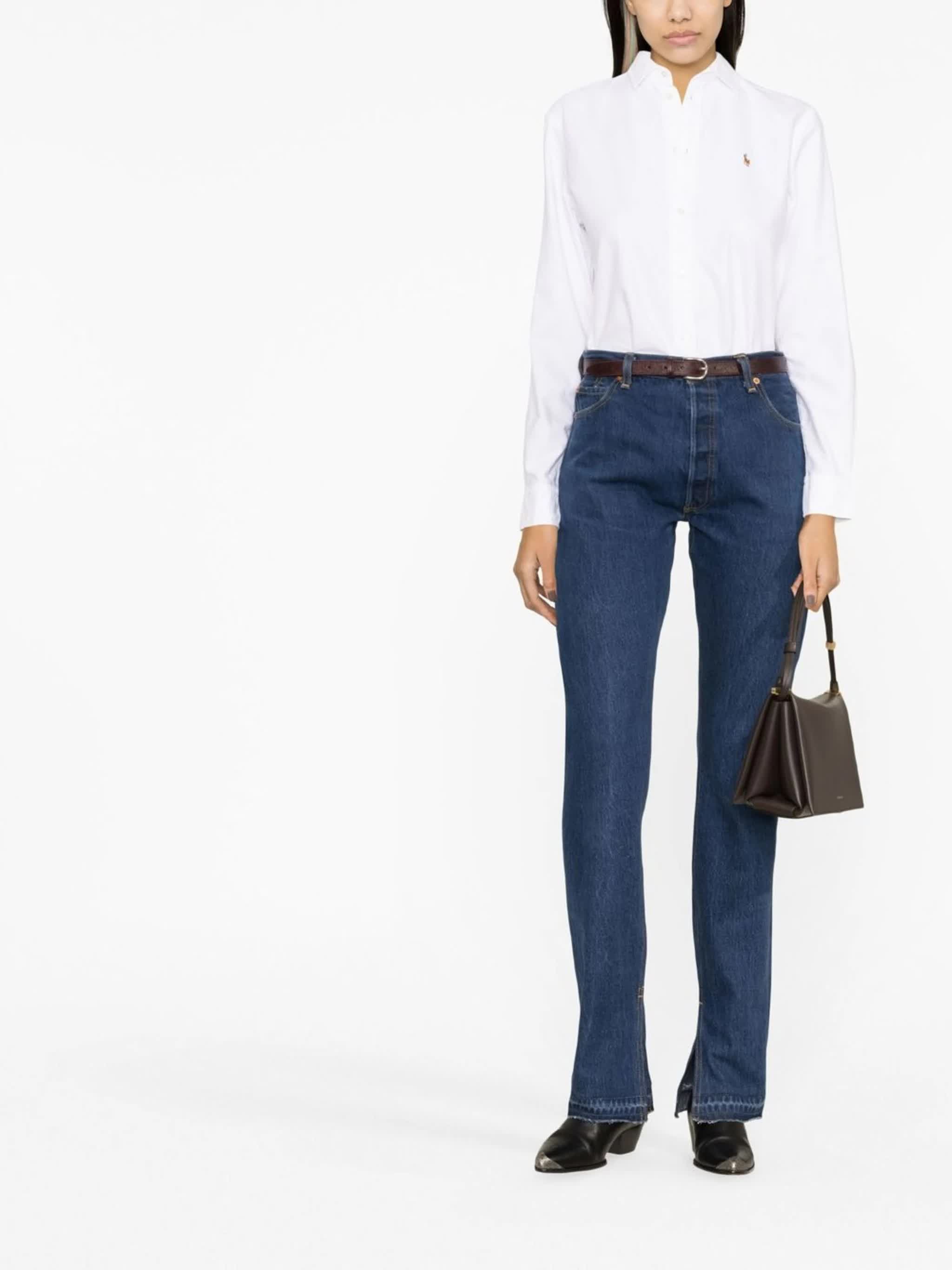 White Long Sleeve Tailored Fit Shirt