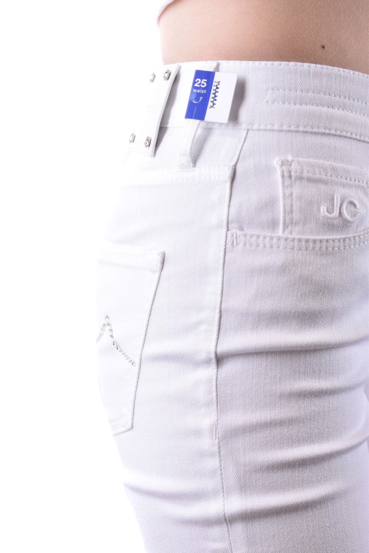Slim-Fit Cropped Jeans With Classic Five-Pocket Design