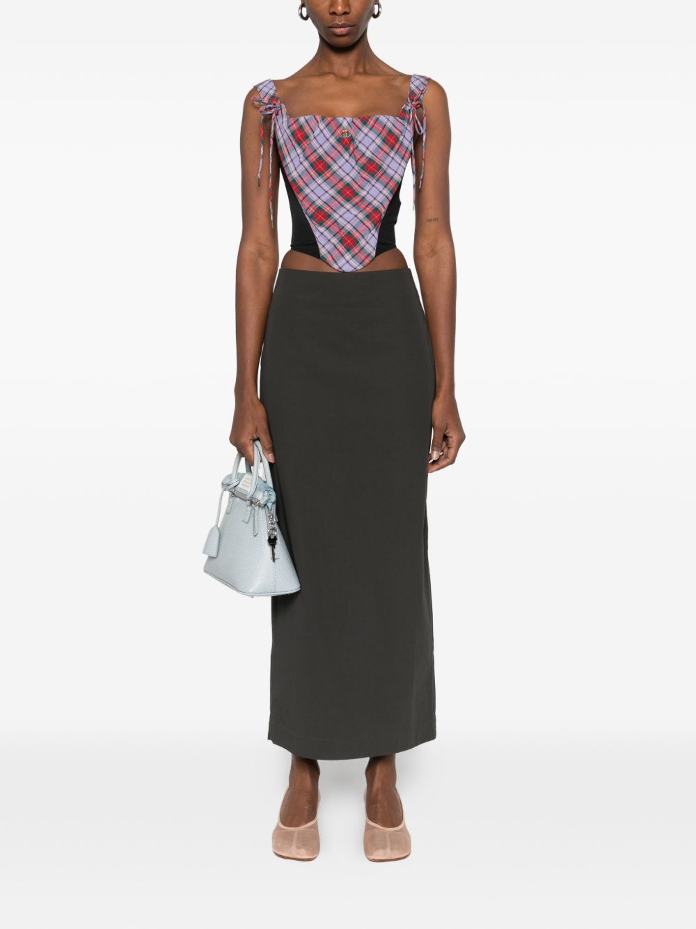 Tartan Sleeveless Top