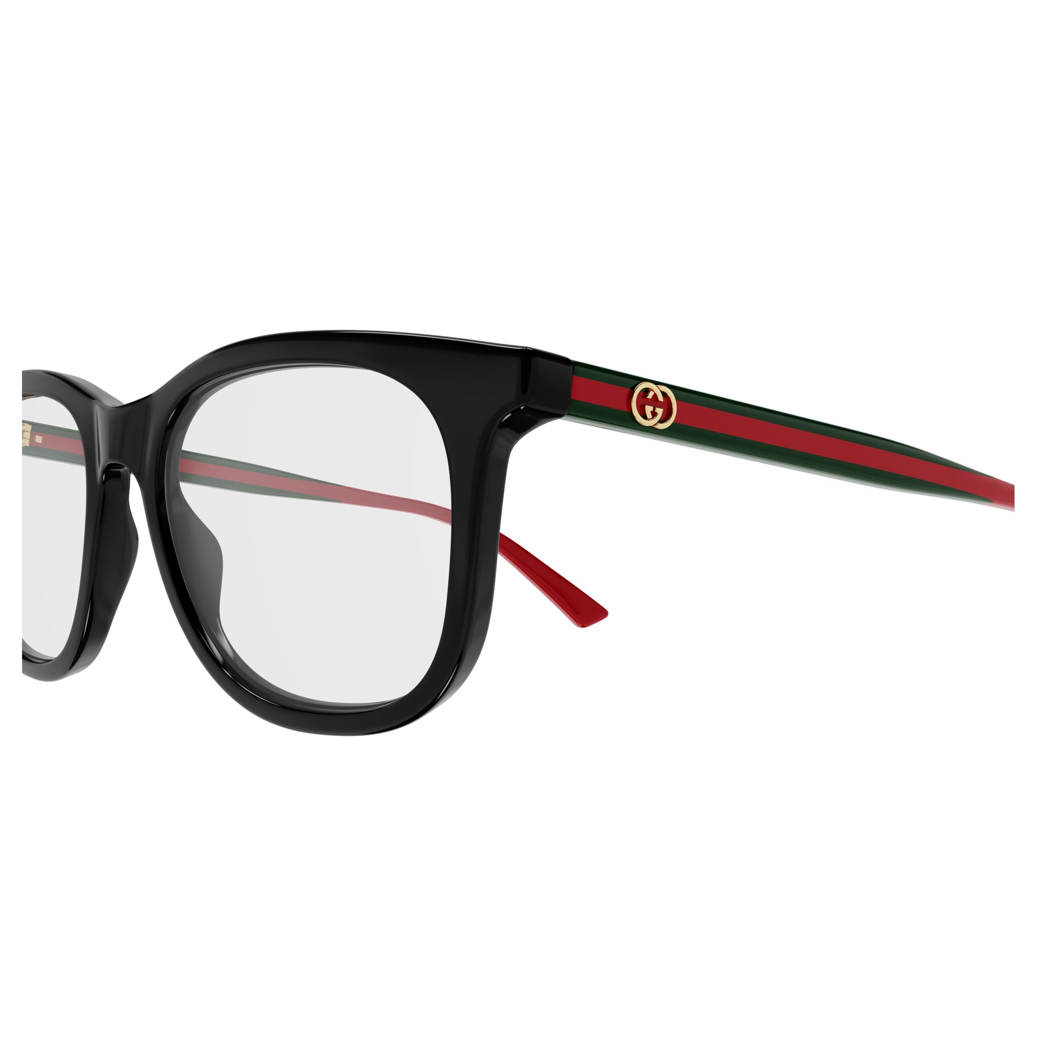Gg1990o Bold Black Acetate Square Eyeglasses