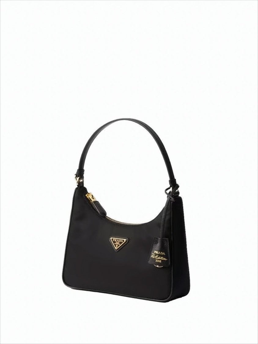 Minimalist Rectangular Black Shoulder Bag
