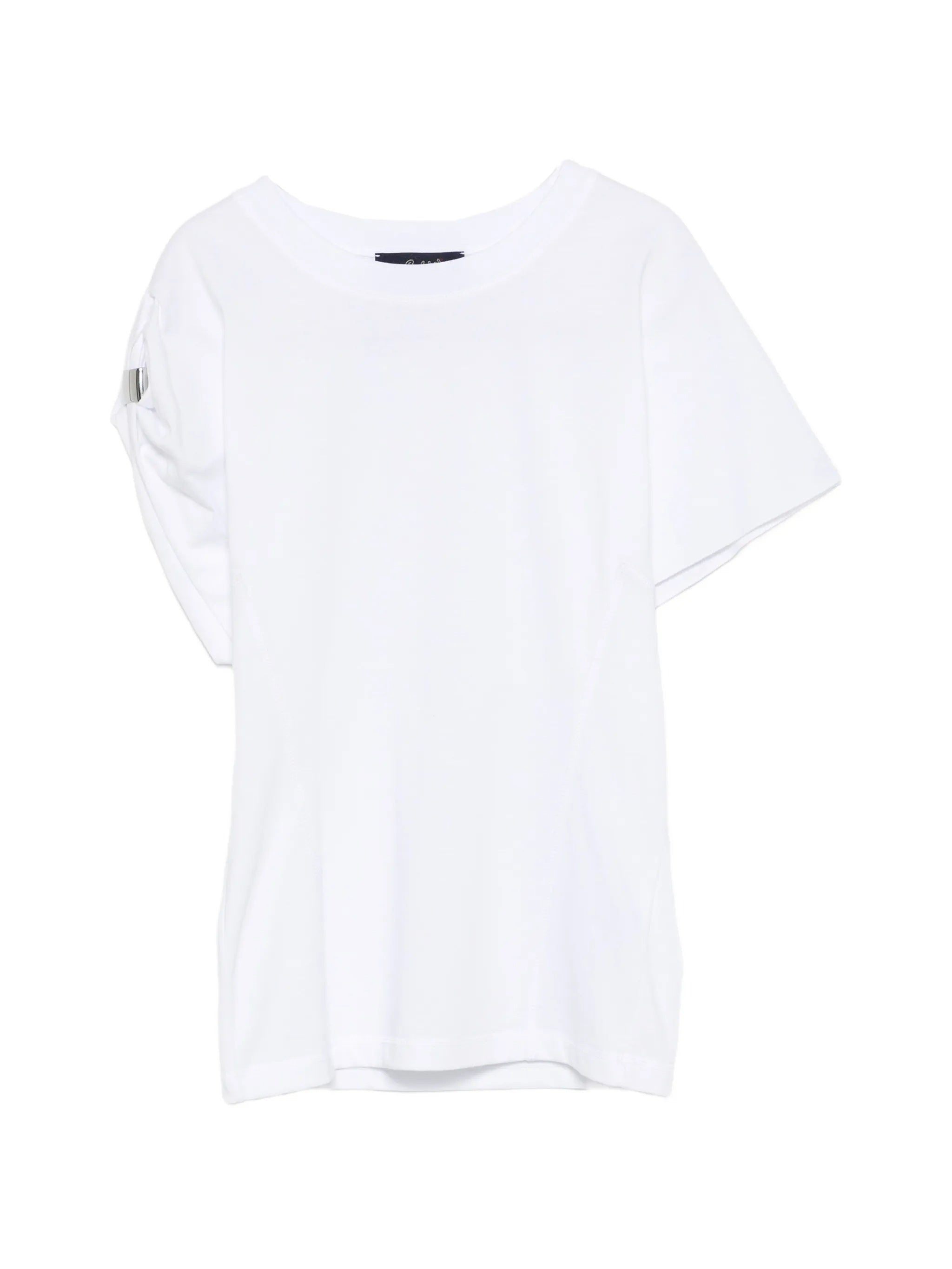 White T-Shirt Estephan Relaxed Cotton T-shirt