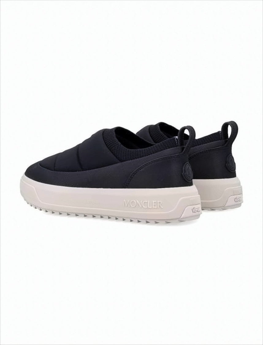 Padded Nylon Slip-On Sneakers