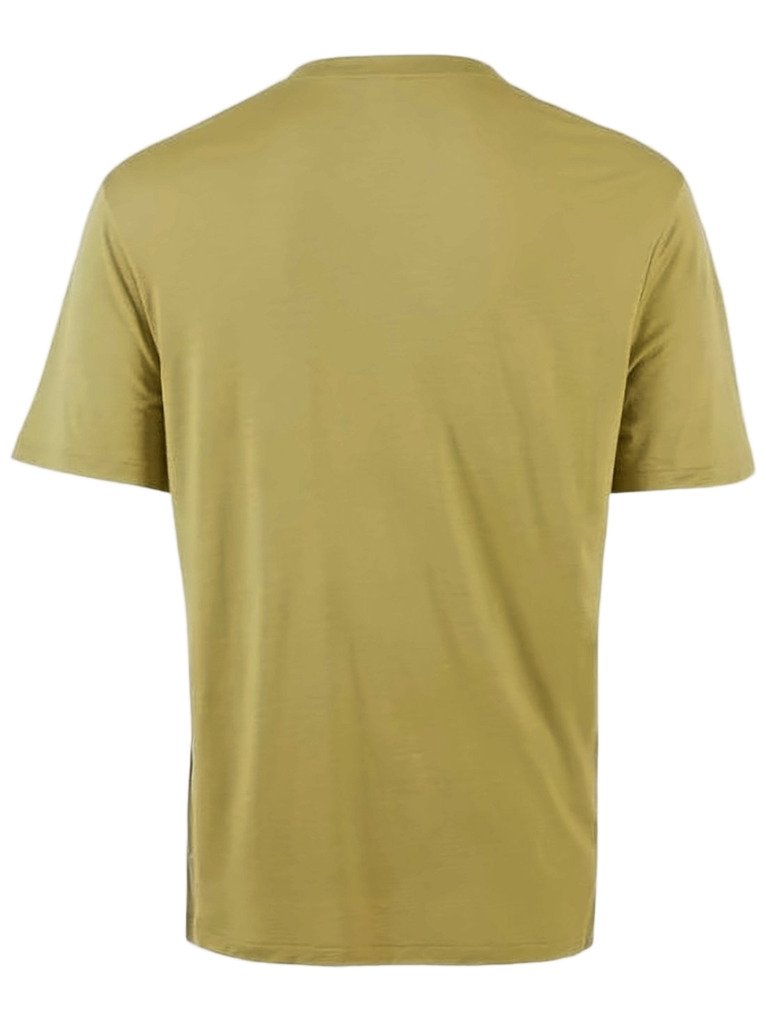 Relaxed Fit Brown T-Shirt with Crew Neckline