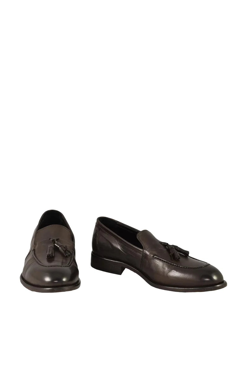 Brown Leather Loafer