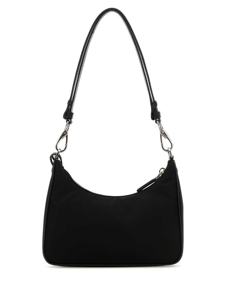 Black Beaded Floral Embellished Bag