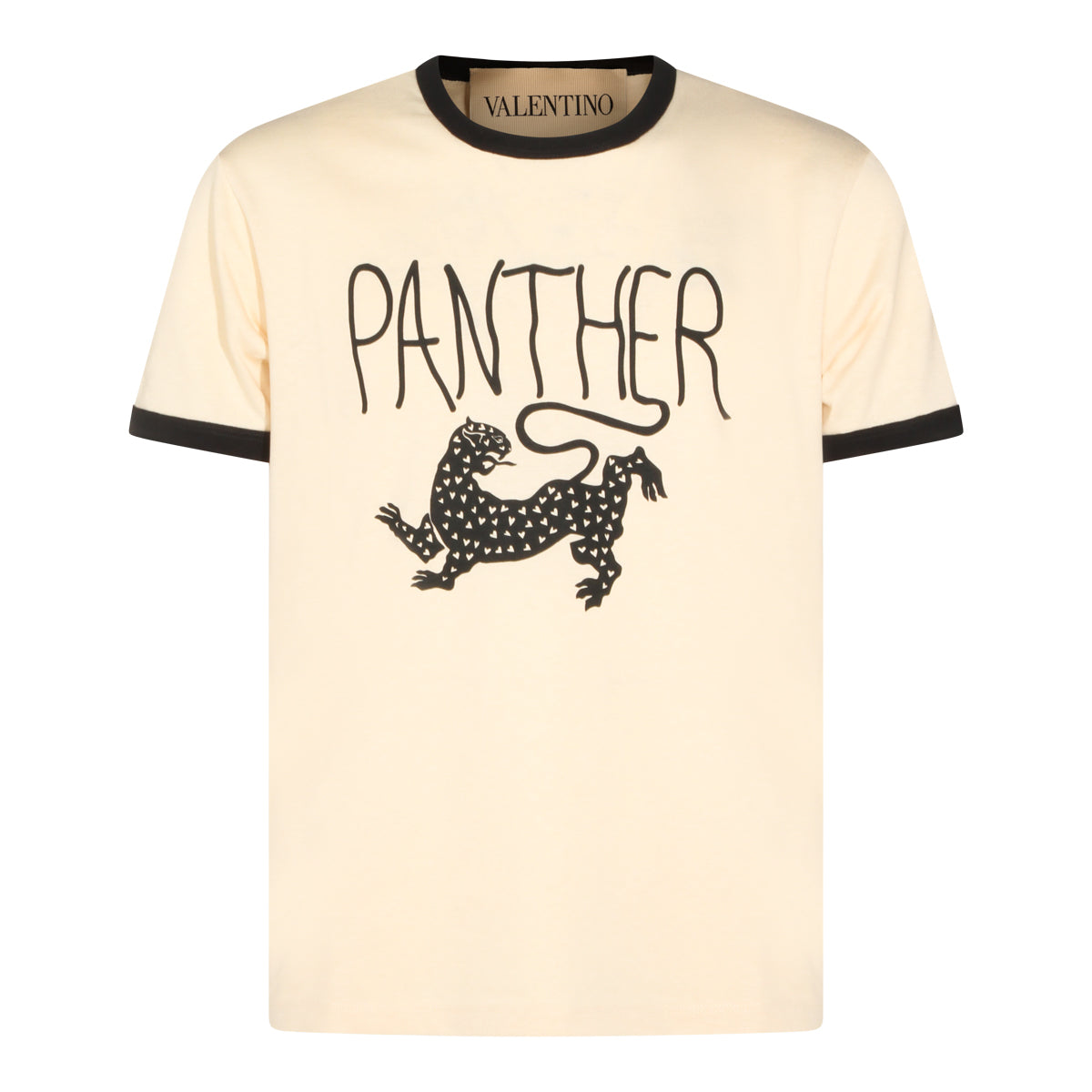 Beige Cotton T-Shirt