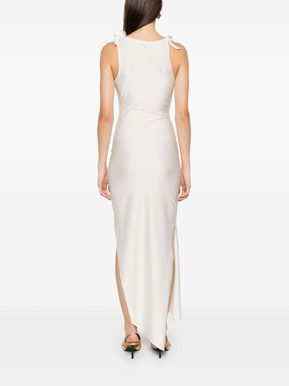 Asymmetrical Midi Dress