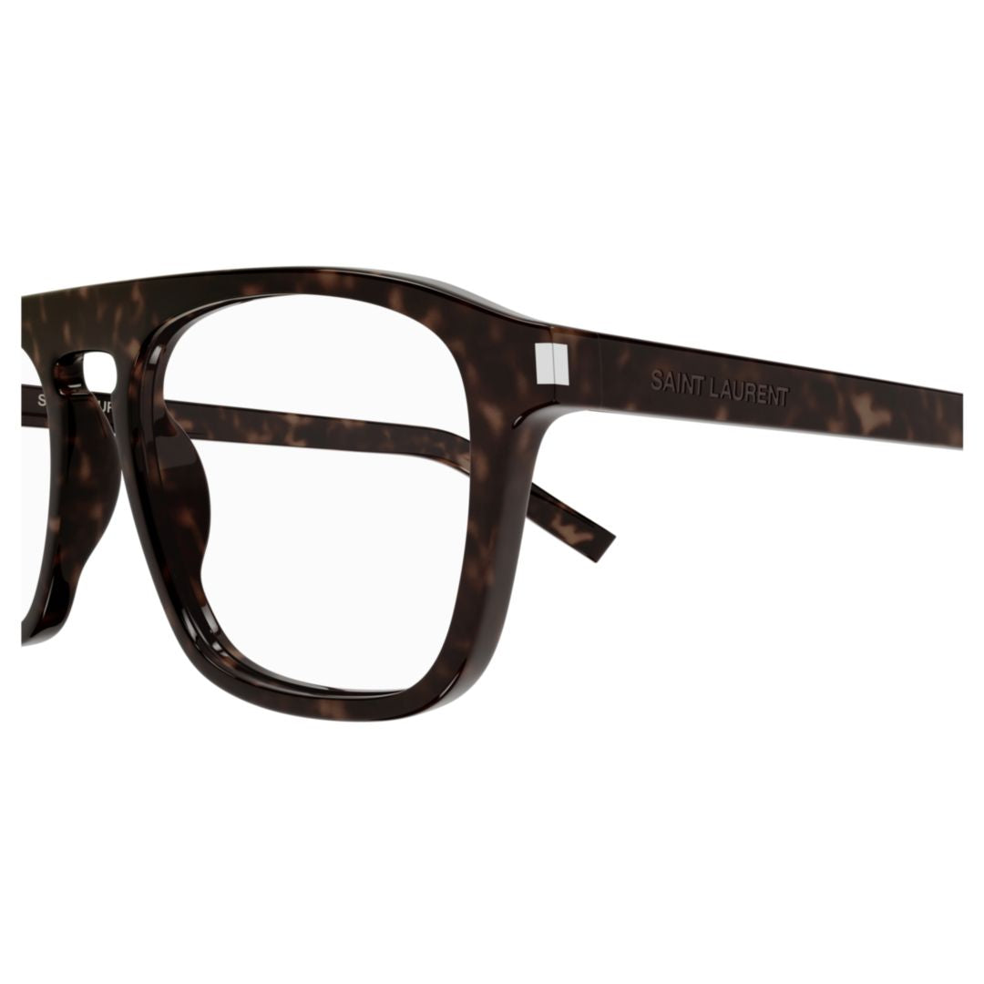 Sl 157 Tortoiseshell Rectangular Eyeglasses