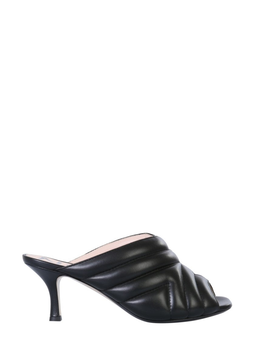 Chevron Pattern Mules