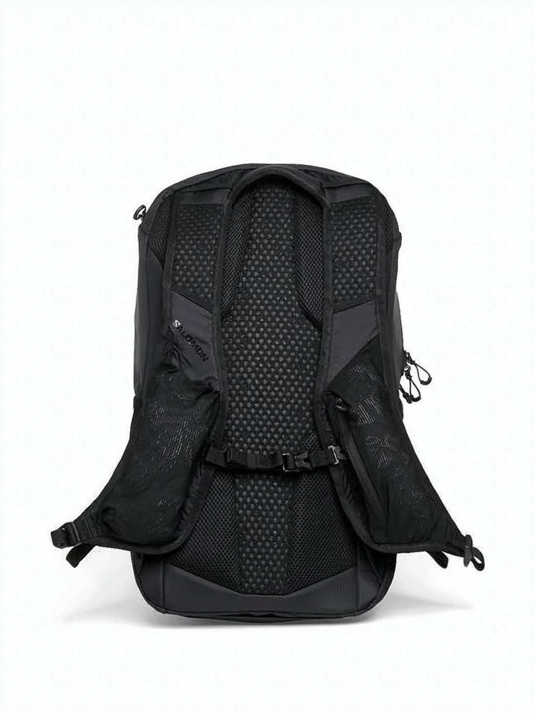 Compact Black Polyamide Backpack with Durable Design