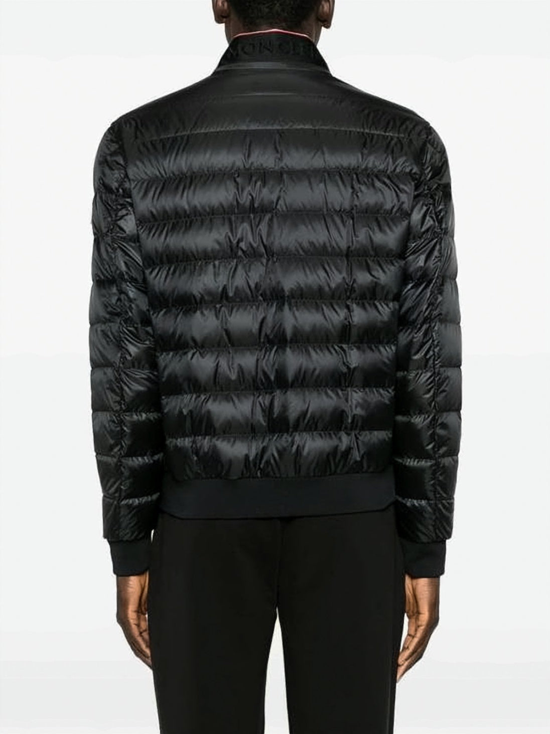 Quilted Puffer Jacket with High Collar