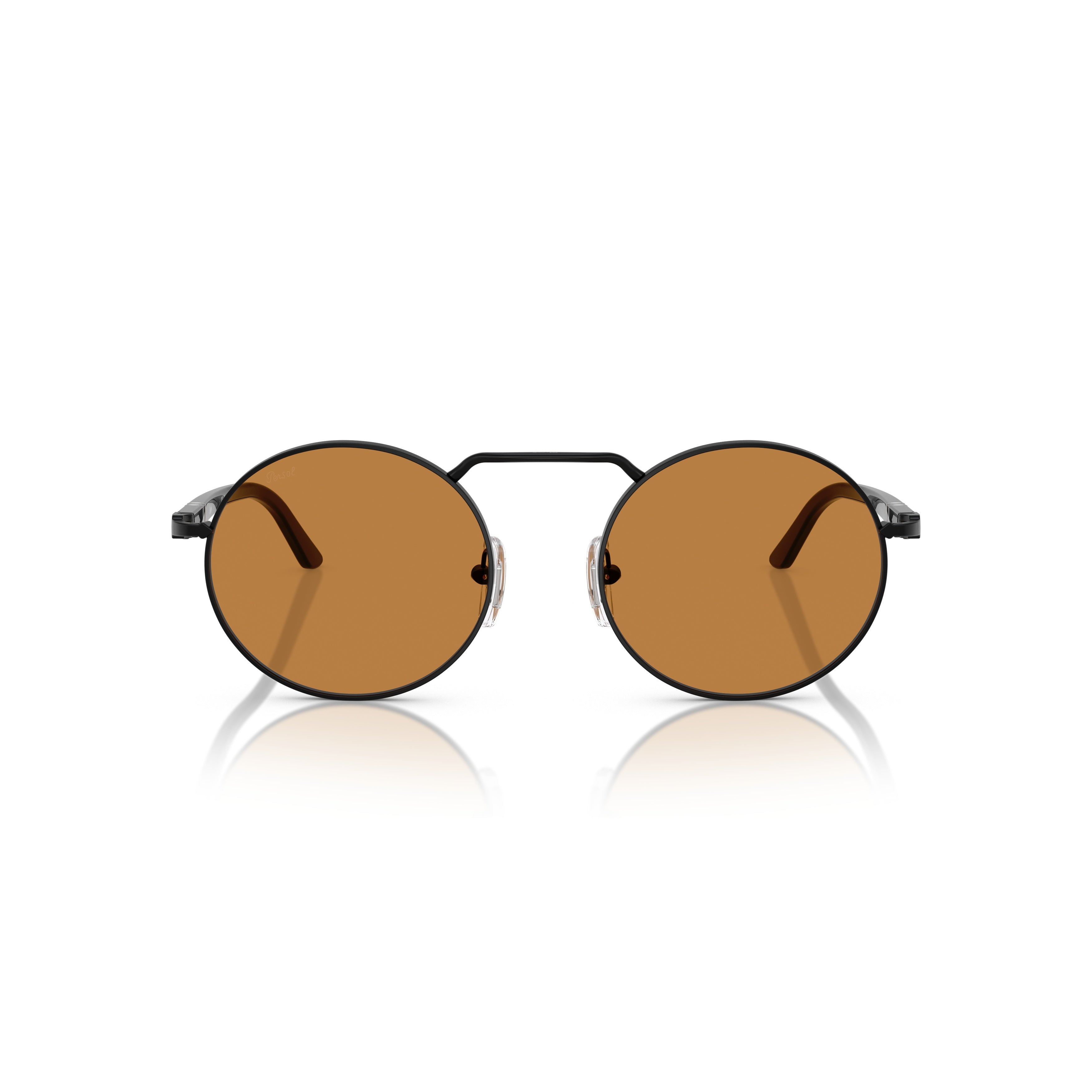 0po1019s Thin Rounded Metal Frame Sunglasses