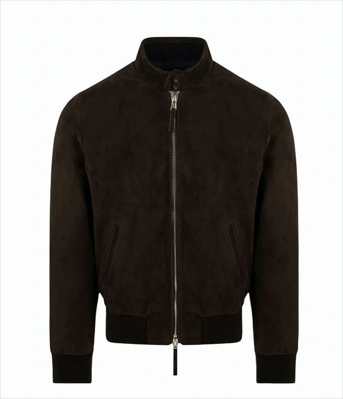 Dark Brown Suede Jacket