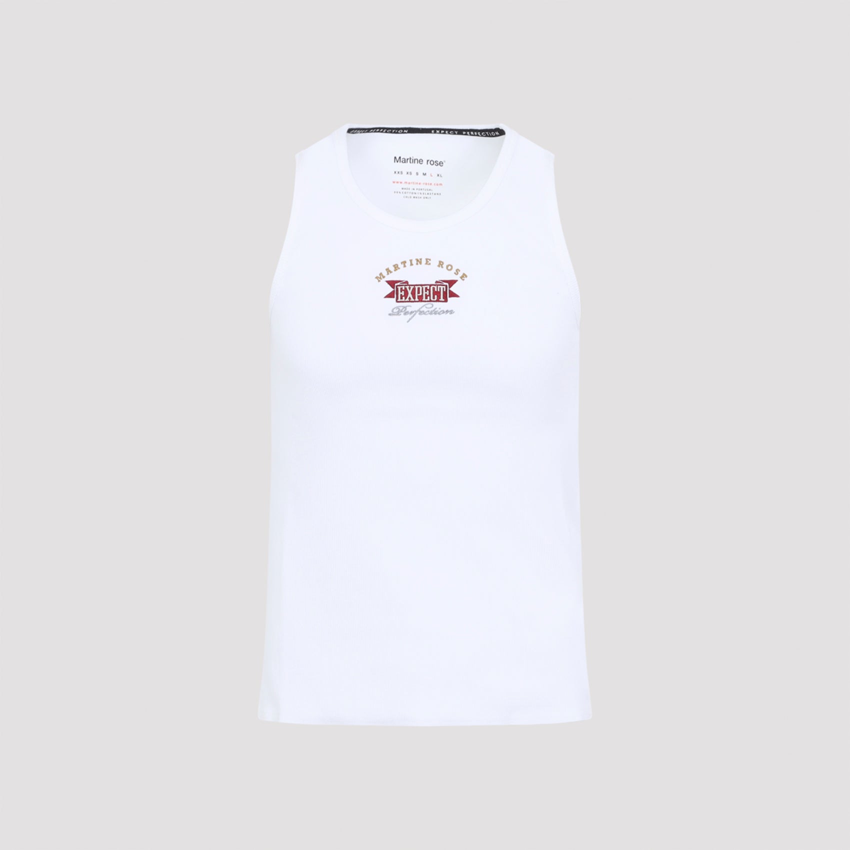 Sleeveless White Activewear Top