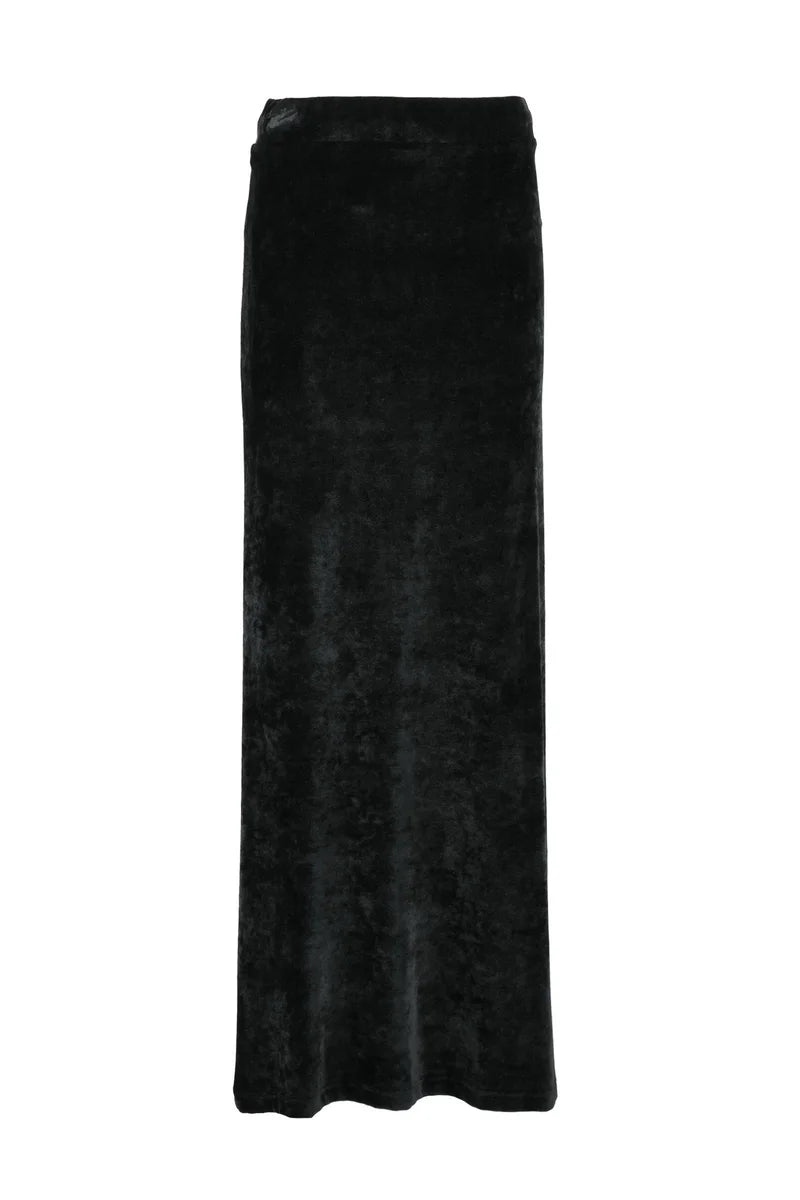 Velvet Skirt - Black