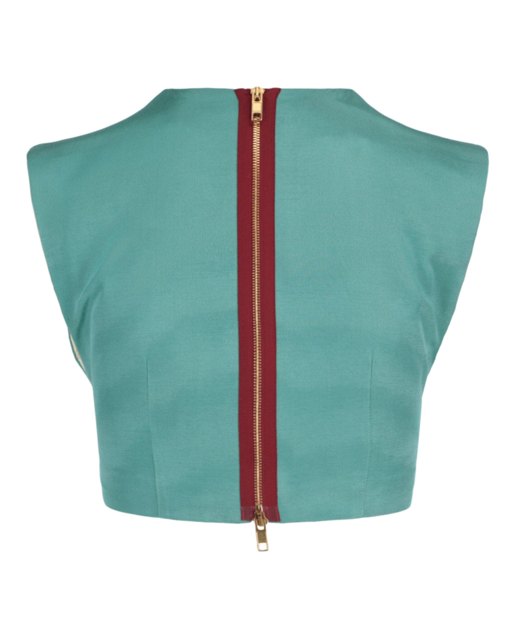 Cropped Sleeveless Top