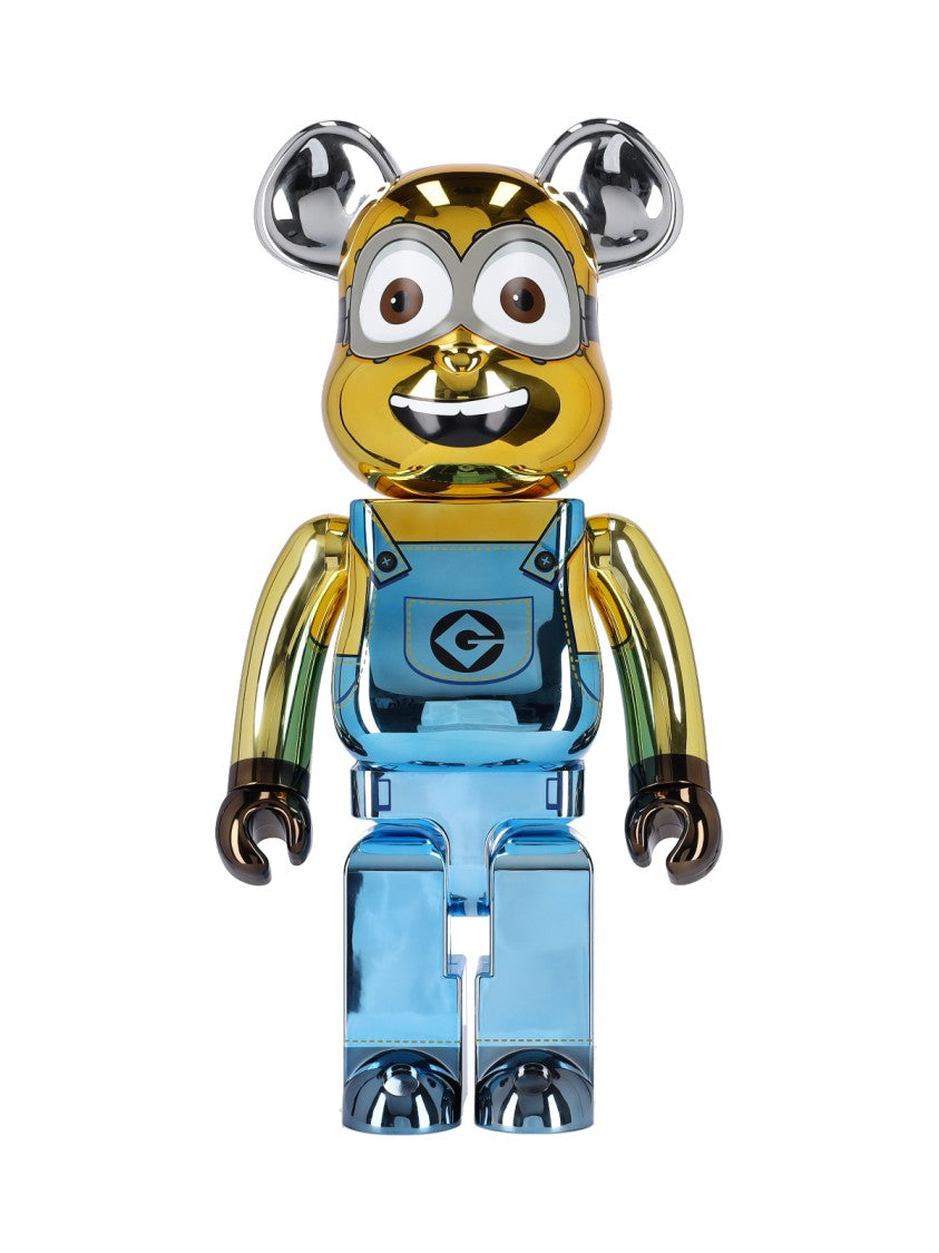 'Minions Dave Chrome 1000' Be@Rbrick – Yellow/Blue