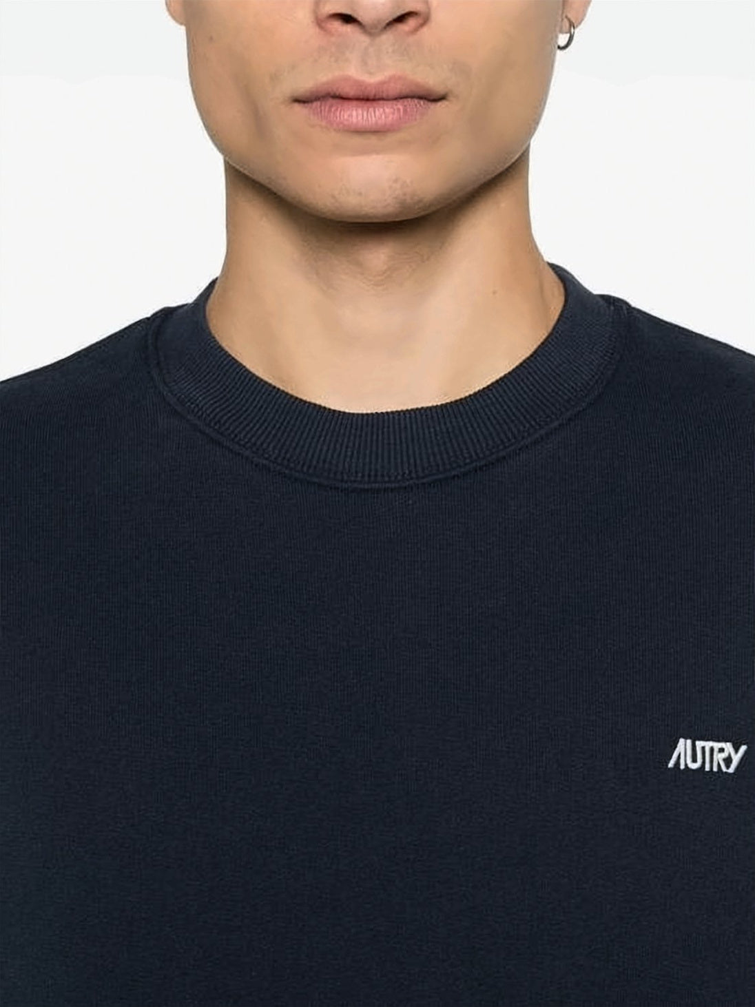 Long-Sleeve Sweatshirt With Embroidered Logo