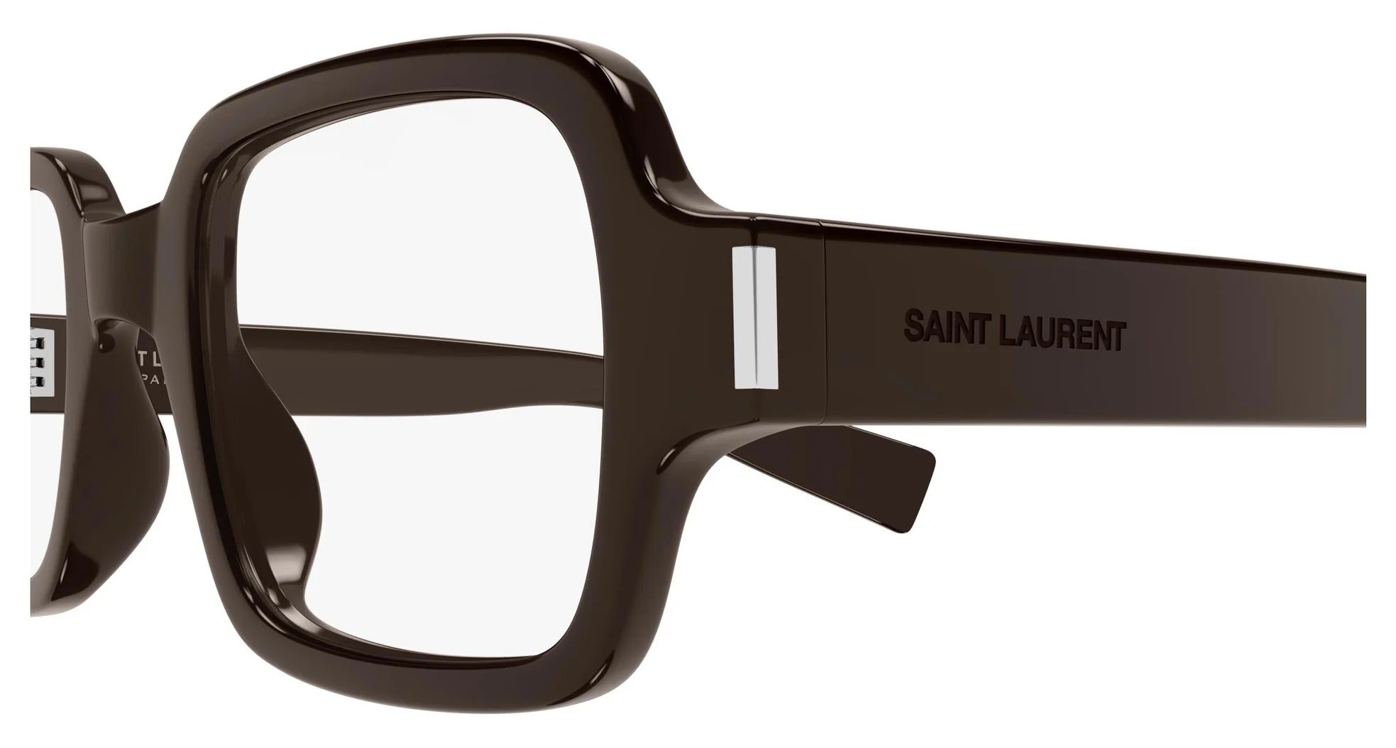 Eyeglasses Saint Laurent SL 720 OPT 004 Brown Brown Transpare 48/23/145